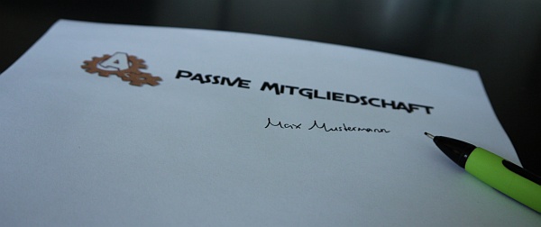 Passive Mitgliedschaft