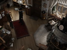 In Black Mirror 3 findet man alle Merkmale<br>der Adventure-Reihe. Dazu zählen auch die eher<br>ungewöhnlichen Perspektiven mancher Szenen.