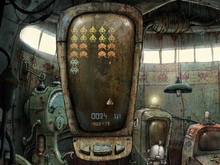 Machinarium bietet nicht nur klassische<br /><br />Rätselkost, hin und wieder muss man<br /><br />auch etwas Geschicklichkeit beweisen.