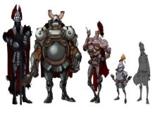 Concept art: The knight hopefuls