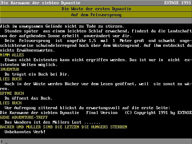 Die Karawane der siebten Dynastie